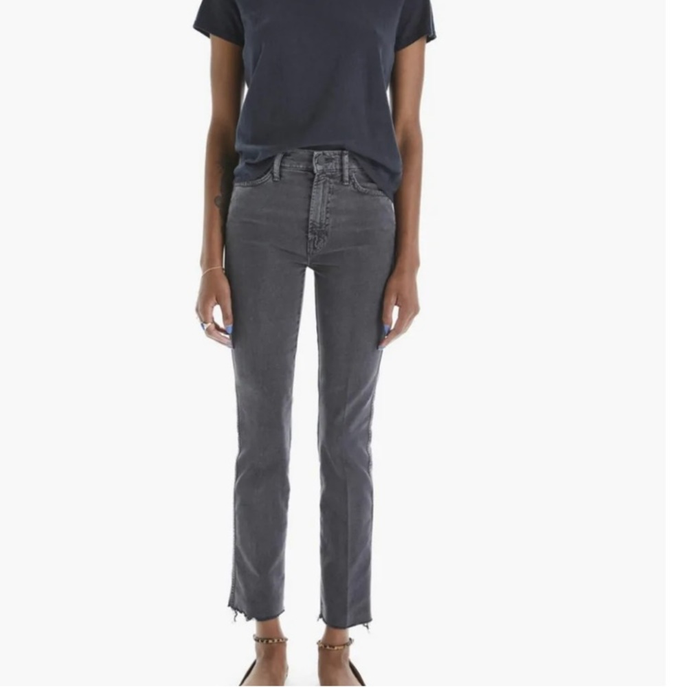 MOTHER high waisted Rascal ankle fray SZ 31 NWT